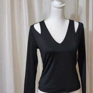 NWT- Cut Out Shoulder Blouse